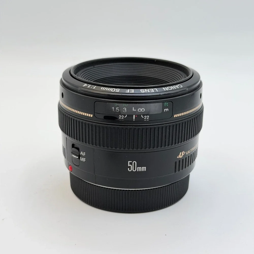 Canon EF 50mm f/1.4 USM Standard Prime Lens for EOS DSLR Cameras Made in Japan